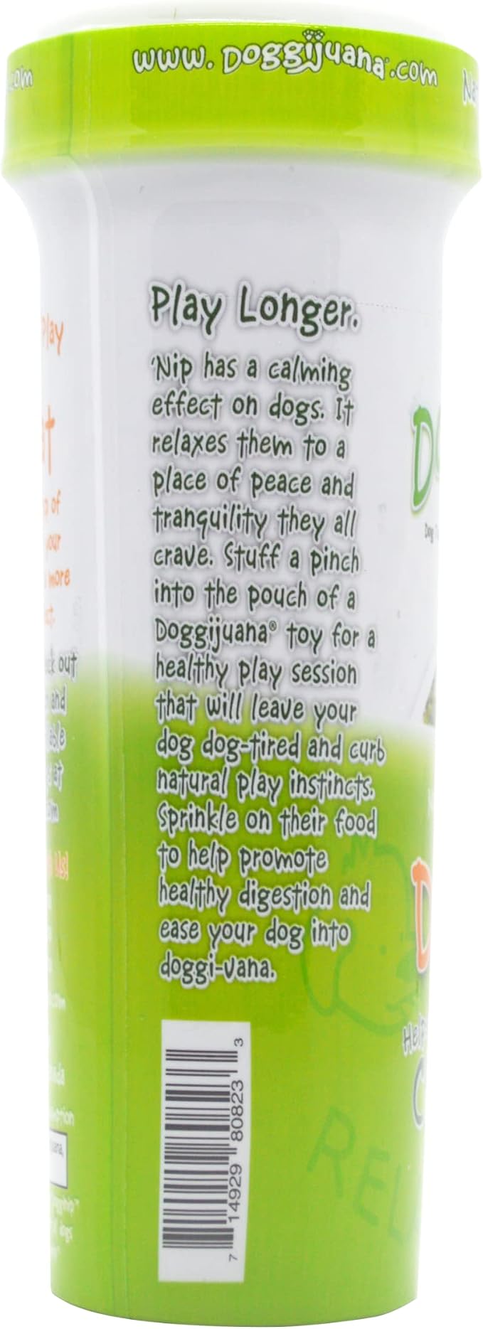 Doggijuana Juananip Refill Bottle for Dogs, 2-Pack