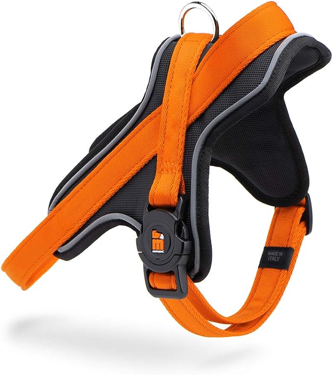 MyFamily Made in Italy Polyester Dog Bib, Your Dog's Master Data Always with You, Smartphone Connection with NFC Technology, Model K, memopet Collection