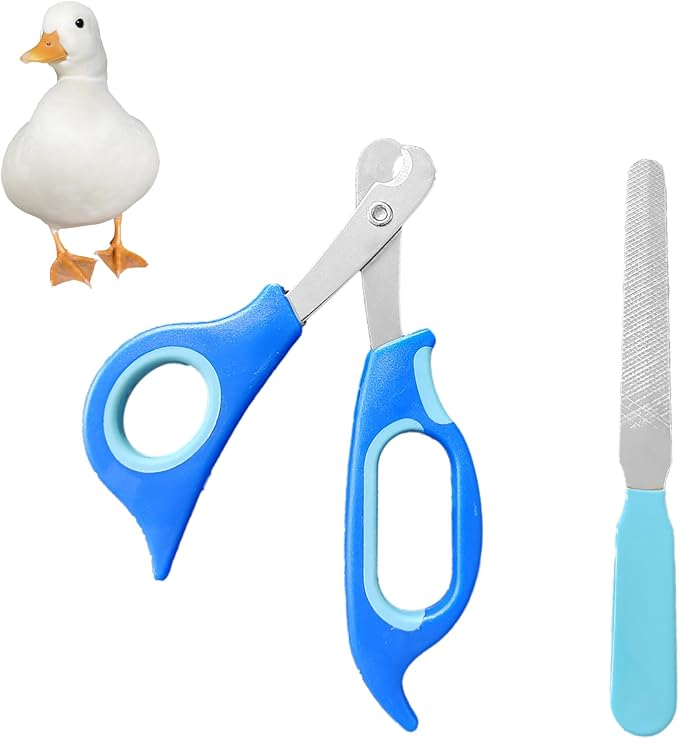 Call Duck Nail Clippers with Nail File, Stainless Steel