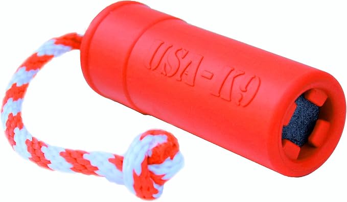 SodaPup USA-K9 Firecracker Dog Tug Toy & Floating Training Dummy