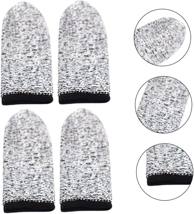 YARNOW 2pairs Pet Tooth Cleaning Finger Cots Dog Cat Brush Safe Material for Pet Oral Hygiene