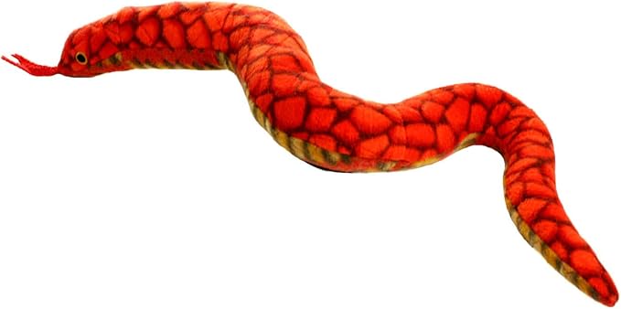 TUFFY® : 2 Pack Snake Dog Toy: Ultra Durable Plush Toy with Multiple Layers & Reinforced Seams, Washable and Floats, Original Construction
