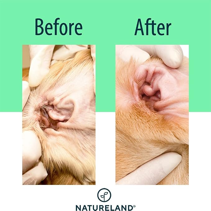 Natureland Dog Ear Wipes, Extra Large 150 pcs