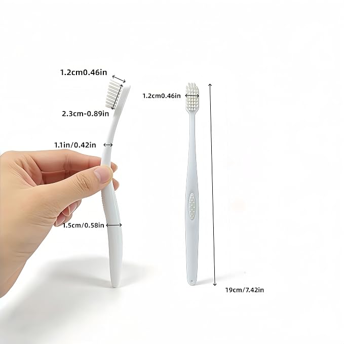 CGO Angled Soft Bristle Dog Toothbrush for Large Breeds – Ergonomic Curved Handle, Deep Cleaning for Medium & Large Dogs’ Teeth & Gum Line – Not for Puppies or Small Breeds