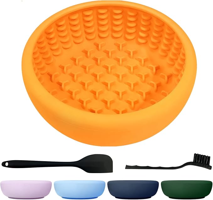 SmartTail Slow Feeder Dog Bowls, BPA-Free Lick Bowl for Dogs | Freezeable Design, Longer Licking Time, Supports Yogurt, Peanut Butter and Wet Food for Daily Enrichment, Dishwasher Safe