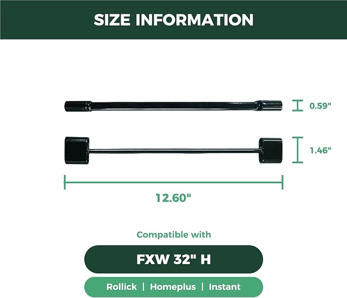 FXW Playpen Connectors, 2-Pack (Playpen Not Included), Accessories Only fit FXW Homeplus/Rollick/Instant 32inch Height Dog Pen, Black│Patent Pending