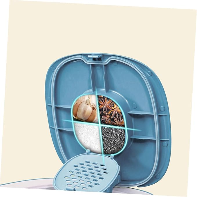 balacoo Sealed Pet Food Container Airtight Storage Case for Cat Dog Food Material Moisture, Blue