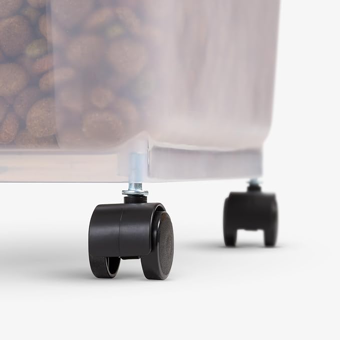 IRIS USA Dog Food Storage Container, Up to 58 lbs, Dark Gray