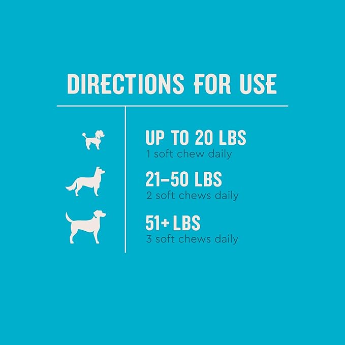 VetIQ Multivitamin for Dogs, Brain, Immune & Digestive, 90ct | Supports active brain function, immune & digestive health; daily multivitamin chew; hickory smoke flavor; made in USA