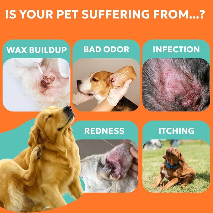 Forticept Dog and Cat Ear Infection Treatment with 1% Hydrocortisone, 2 oz