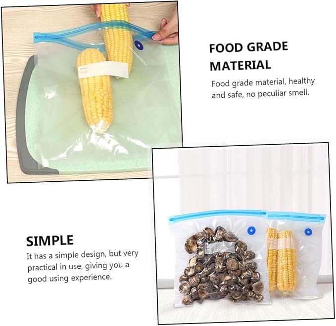Garneck 1set Pet Food Preservation Bags Vacuum Seal for Freshness Airtight Storage and Multi-functional Use for Dog and Cat and
