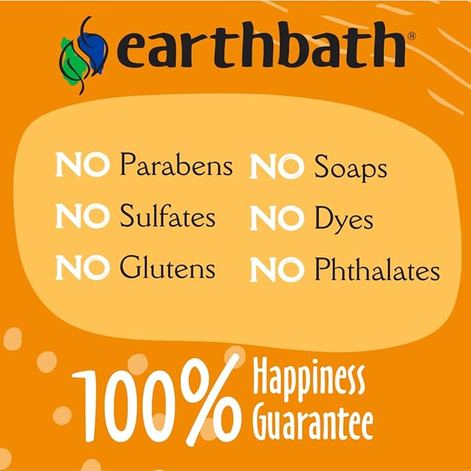 earthbath, Hypoallergenic Dog Shampoo - Fragrance Free Dog Shampoo for Allergies and Itching, Made in USA, Cruelty Free Dog Wash, Gentle Puppy Shampoo, Soothing Cat Shampoo - 128 Oz (1 Pack) | Fragrance Free Dog Shampoo for Allergies and Itching