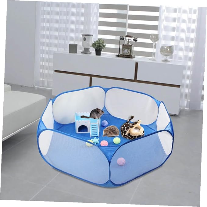 Kichvoe Folding Sturdy Pet Tent with Scratch-Resistant Fabric, Breathable Dog and Cat Playpen for Indoor Outdoor Use, Small Puppy Kitten Nest Pet Supplies