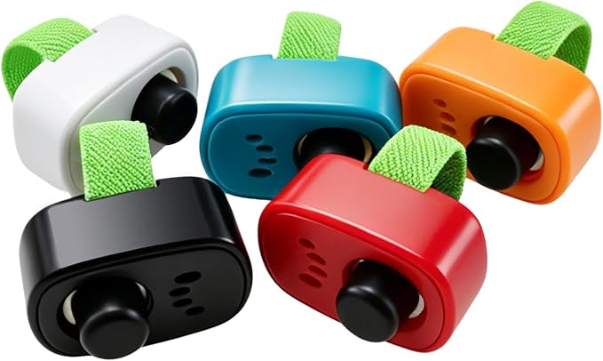Ruconla Dog Clicker with Finger Ring, 5 Pack