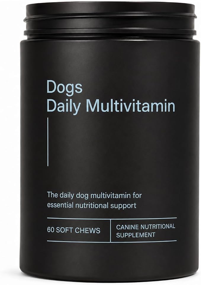 Dog is Daily Multivitamin, Skin & Coat, Hip & Joint, Digestive & Immune Wellness, 60 Chews