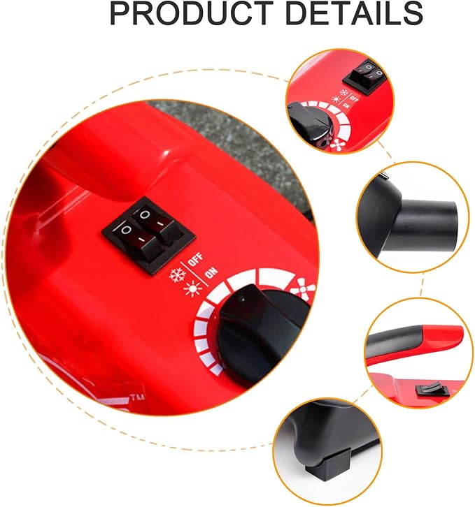 Dog Dryers Blower Grooming Professional, Quiet Dog Dryers 65dB with High Velocity, Pet Hair Dry 2500W Home for Small Medium Large Dogs Cats Pets, Yellow