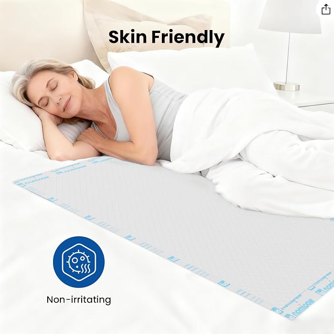 Disposable Leakproof Absorbency Underpads, 28"x39" Large Incontinence Pads with Quick Drying for Baby, Adults, Puppy, Dog Bed Pee Pads, 40 Count