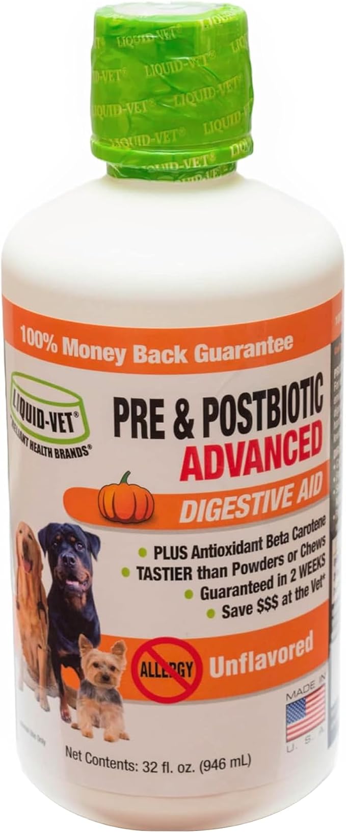 Pre & PostBiotic Dog Support - Digestive & Stool Quality, Picky Eaters