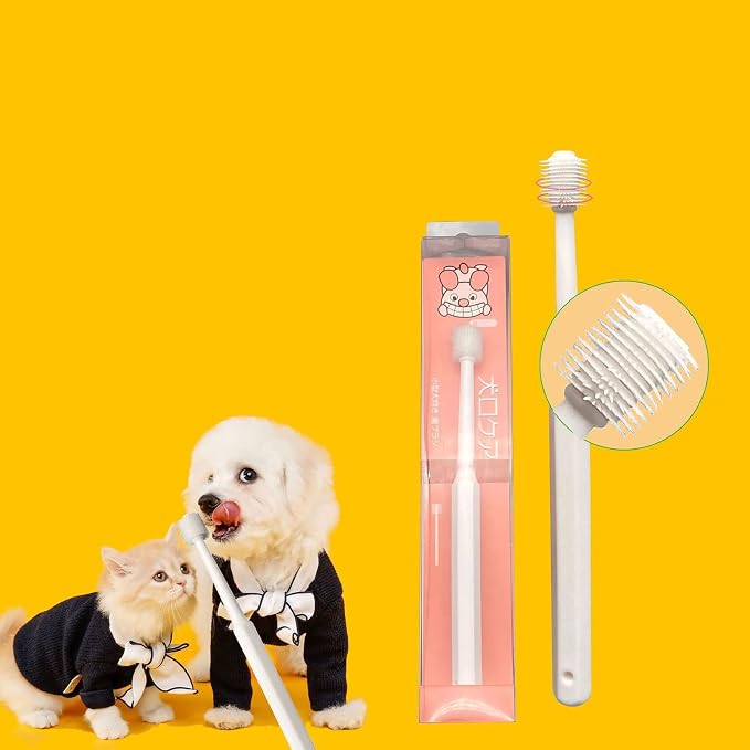 360Degree Dog Toothbrush Puppy Toothbrush Cat Toothbrush Dog Hygienes Pet Toothbrush Dog Round Toothbrush Dog Teether Cat Toothbrush