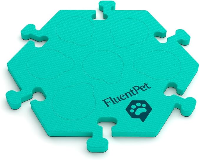 HexTile Dog & Cat Button Learning Kit, Green