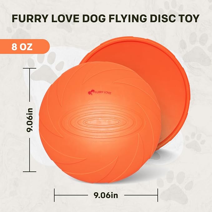Flippy Flopper Dog Frisbee, Floating