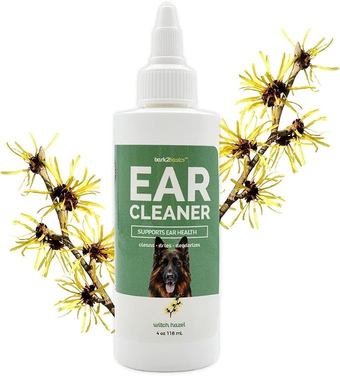 Bark2Basics Ear Cleaner for Dogs, 4 oz