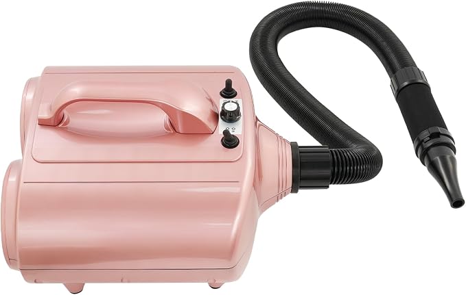 High Power 3600W Dual Motor Dog Pet Grooming Dryer, High Velocity Pet Dryer Blower with Adjustable Airspeed & Temperature, Low Noise Professional Dog Hair Dryer for Cats Dogs