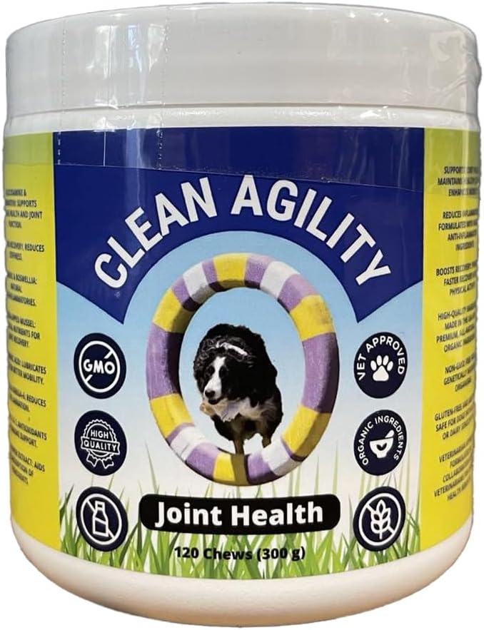 Joint Health for Dogs - Most Effective Hip and Joint Supplement Available - Formulated with Veterinarians, Glucosamine, Chondrointin, MSM, Turmeric (Soft Chew)