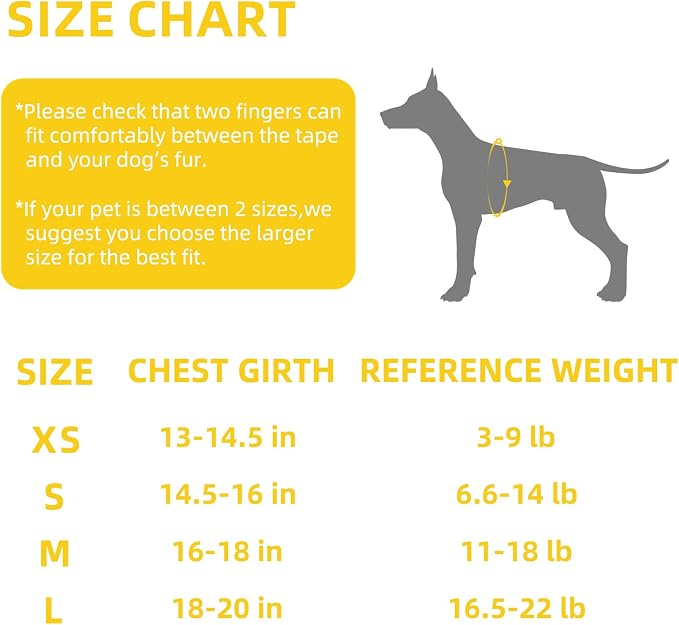 PUPTECK Dog Harness and Leash Set for Small Medium Dogs No Pull Step-in Soft Mesh Puppy Cat Vest Harnesses Reflective at Night, Yellow Bee, S