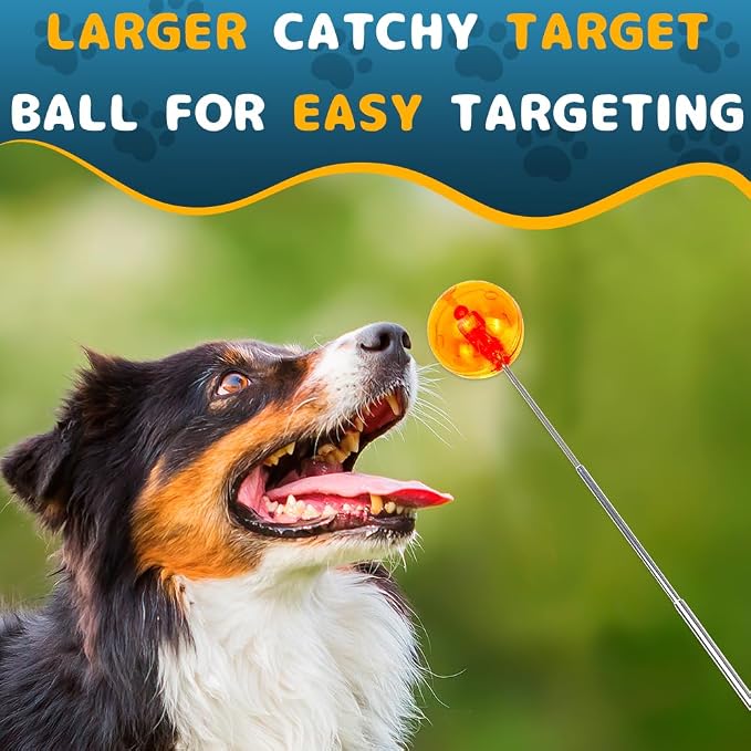 DuDuDog Dog Training Clicker with Retractable Target Stick