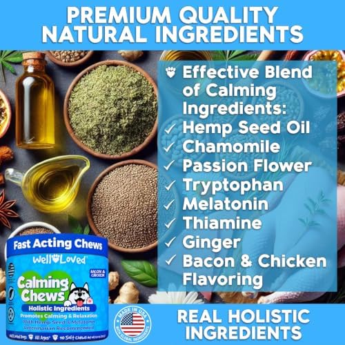 Well Loved Calming Chews for Dogs