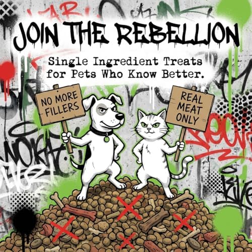Freeze Dried Bison Liver Dog Treats, USA Made, 3oz