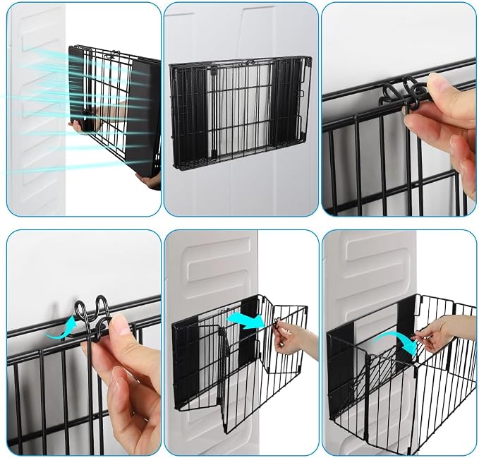 Picowe Extra Large Dryer Ball Organizer Magnetic Storage Bin, Foldable Magnetic Dryer Ball Holder for Laundry Room Organization and Storage to Hold 4-6 Dryer Balls, Without Balls (Black,L)