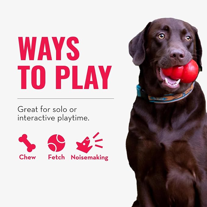 KONG Wubba Tug of War and Fetch Dog Toy, for XL Dogs | Indoor & Outdoor Toy for Puppy & Dog Playtime, Great for Tug of War & Fetch, Color Randomly Provided