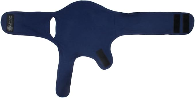 AKC - American Kennel Club Anti Anxiety and Stress Relief Calming Coat for Dogs, Essential for Thunderstorm season and 4th of July Fireworks- Blue, X-Small