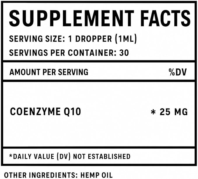 CoQ10 for Dogs - Coenzyme Q10 for Dogs - Heart, Joint & Cardiovascular Support - Dog Heart Supplements - Dog Hip & Joint Care - 1 fl oz (2 Pack)