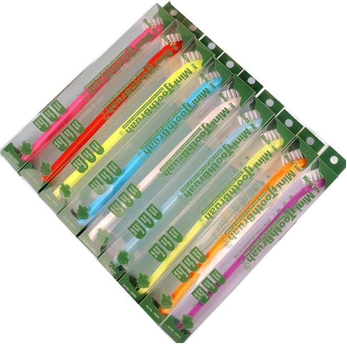 9 Pack Small Dog Toothbrush Cat Toothbrush Pet Toothbrush Mini Head Soft Dog Cat Tooth Brush for Sensitive Gum Puppy, Kitten, Cats & Small Breed Dogs, Portable Travel Friendly and Easy to Use