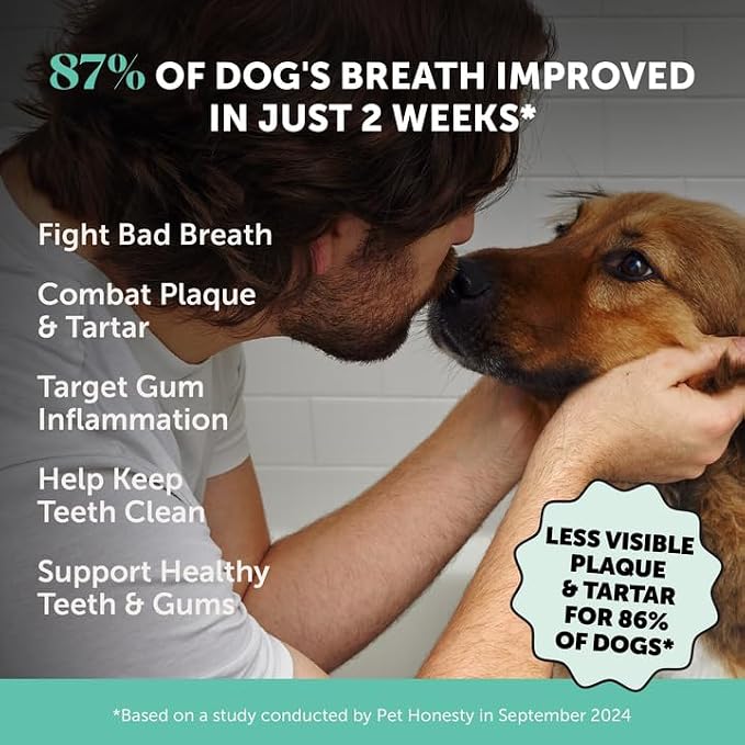 Allergy Itch Relief for Dogs + Dental Powder Virtual Bundle for Teeth Cleaning & Plaque Removal, Probiotics for Seasonal Allergies, Skin, and Coat Support