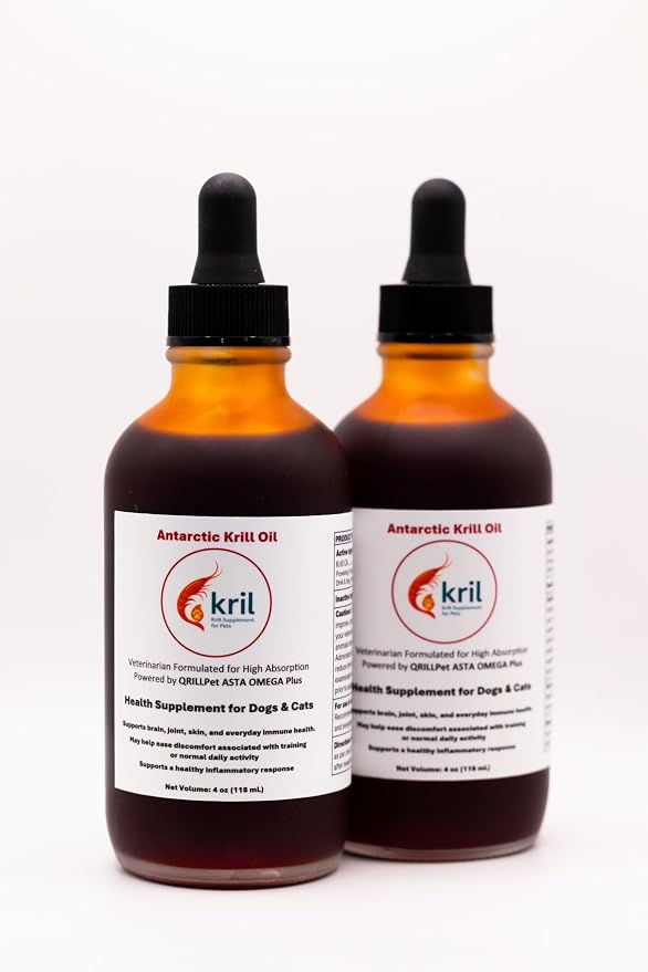 kril™ Antarctic Krill Oil Liquid Supplement for Dogs & Cats
