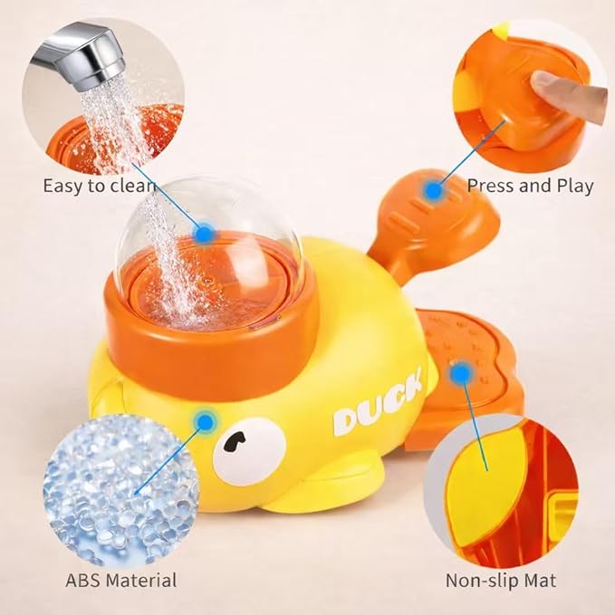 Duck Dog Treat Dispenser Toy for Small Breeds - Interactive Slow Feeder Puzzle & Food Dispensing Toy, Mental Stimulation Puppy Chew Toy for Healthy Digestion & IQ Training (Yellow)
