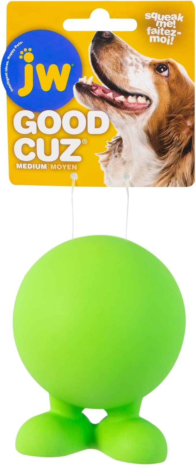 JW Pet Company Good Cuz Dog Toy, Medium (Pack of 4)