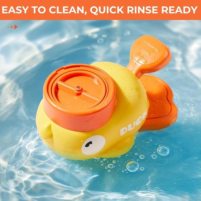 Duck Feeder for Dogs - Anti-Slip Rubber Duck Dog Treat Dispenser - Dog Treat Dispender Toy - Slow Puzzle Feeder Toy for IQ Training, Mental Enrichment for Dogs and Cats