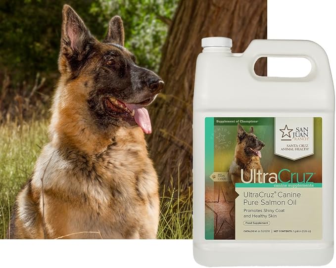 UltraCruz® Canine Pure Salmon Oil, 1 gal Refill