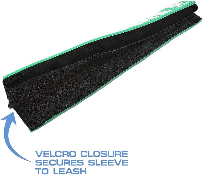 Max and Neo Leash Sleeves Adopt ME - We Donate 1 for 1 to Dog Rescues for Every Product Sold (Green/Single)