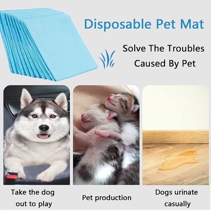 Extra Large Puppy Pads,36"x36" Pee Pads for Dogs,100 Count Training Dog Pee Pads Absorbent & Leak-Proof &Quick Dry,Disposable Pet Potty Pads for House Training Dogs Cats, Rabbits.