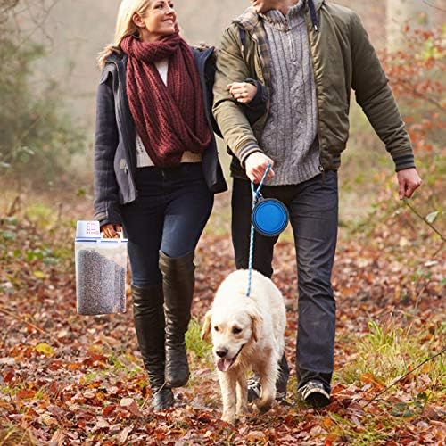 Rocutus Pet Food Storage Container, White
