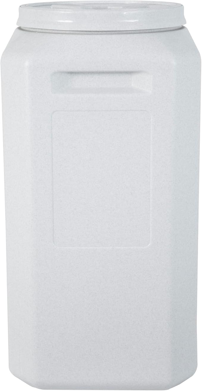 Vittles Vault Traditional Dog and Cat Food Container + Scoop, Gray, 80lbs