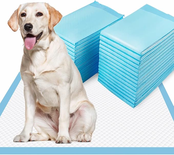 Dogcator XL Puppy Pads 40 Count, Thicken Pee Pads for Dogs, 28"x34" Dog Pee Pads Extra Large, Disposable Urine Bed Pads for Doggy, Potty Pads for Doggie, Large Dog Pads, Piddle Pads X-Large