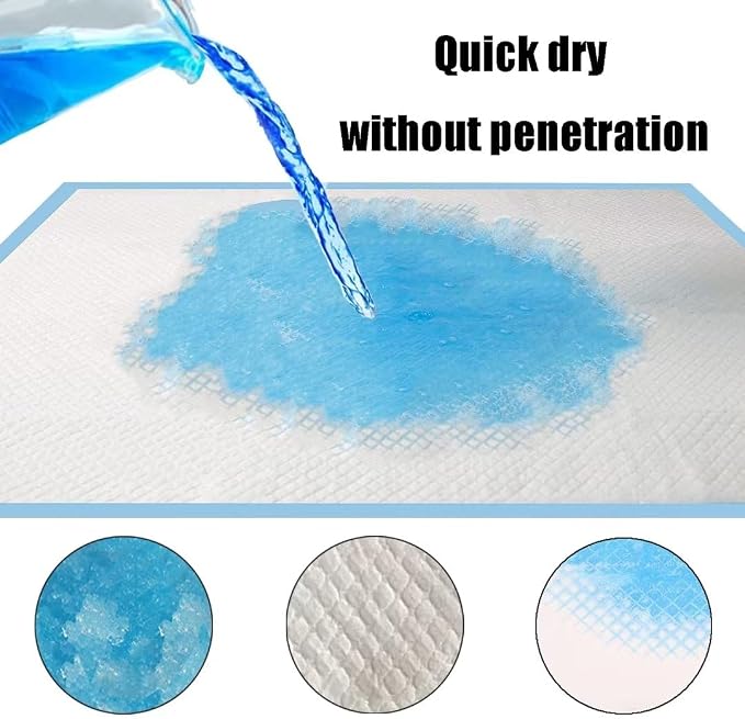 40 Count Dog Pee Pads Extra Large,36"x36"Pee Pads for Dogs Absorbent & Leak-Proof,Disposable Pet Training and Puppy Pads for Cats Dogs Rabbit