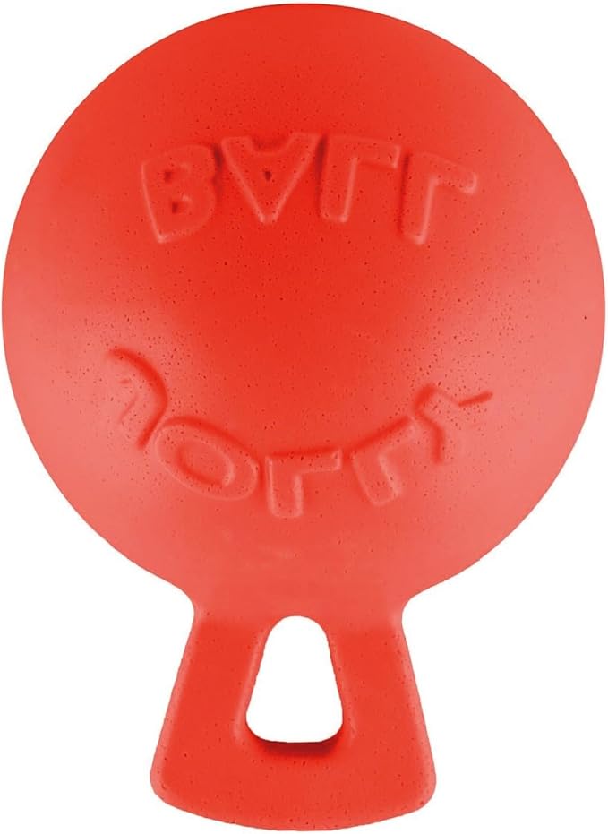 Tug-N-Toss Ball Color: Purple, Size: 8" H x 6" W x 6" D